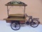 Metal & Wood Bicycle Flowers & Plants Cart