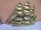 Vintage Syroco Nautical Sailing Ship Wall Art