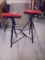 Set of 2 Adjustable Height Roller Stands