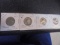 Group of (4) 1976 Bicentennial Washington Quarters
