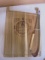 Grill Master Wooden Cutting Board & Tongs