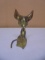 Vintage Solid Brass Mouse