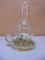 Handmade Stegull Pottery Finger Oil Lamp