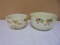 2 Vintage Jewel Tea Bowls
