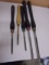 5pc Group of Wood Lathe Tools