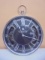 49 Bond Street London Round Gear Wall Clock