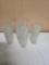 Vintage Anchor Hocking Wexford Pitcher & 6 Glasses
