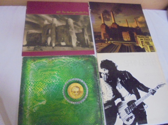 Group of 16 Lp Rock Albums