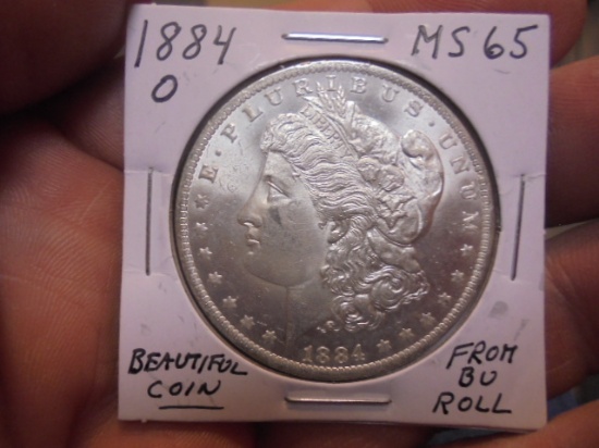1884 O Mint Morgan Silver Dollar