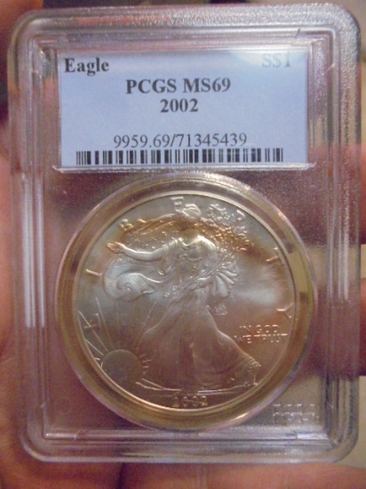 2002 American Silver Eagle