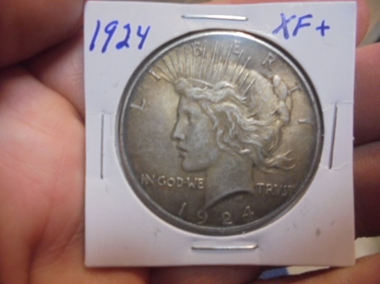 1924 Silver Peace Dollar