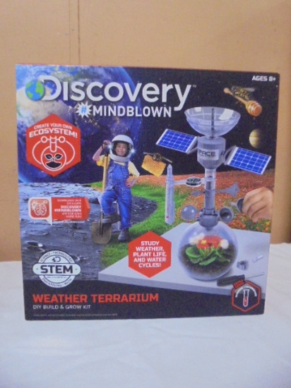 Discovery #Mindblown Weather Terrarium DIY Build & Grow Kit