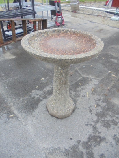 Concrete Bird Bath