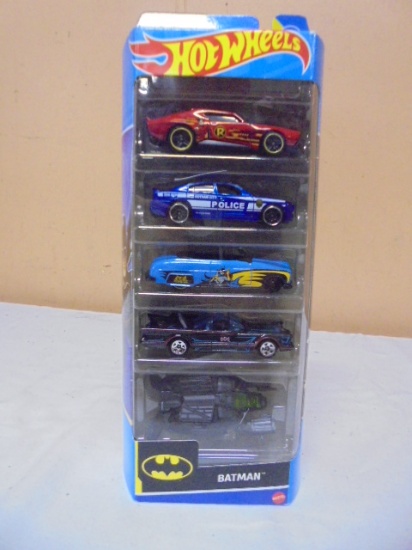 Hotwheels DC Batman 5 Car Set