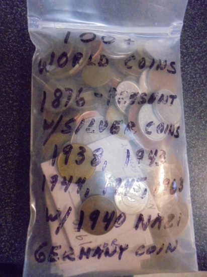 100+ Foreign Coins