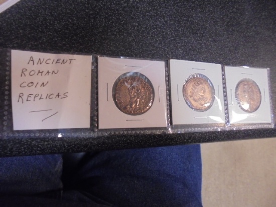 Group of 3 Ancient Roman Coin Replicas
