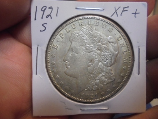 1921 S Mint Morgan Silver Dollar