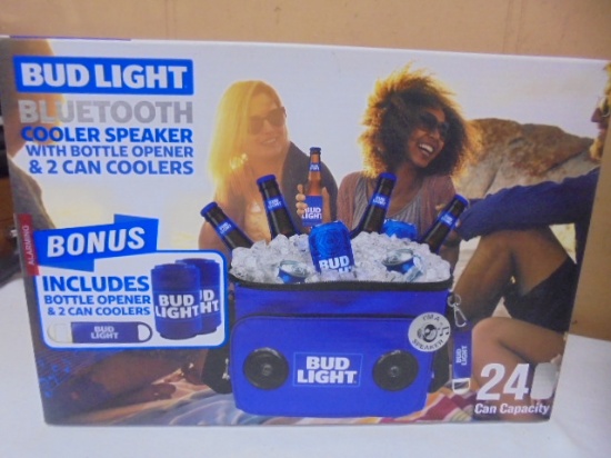 Budlight Bluetooth 24 Can Cooler Speaker & 2 Can Coolers