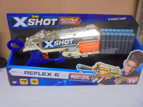 Zuru Xshot Royale Edition Reflex 6 Blaster