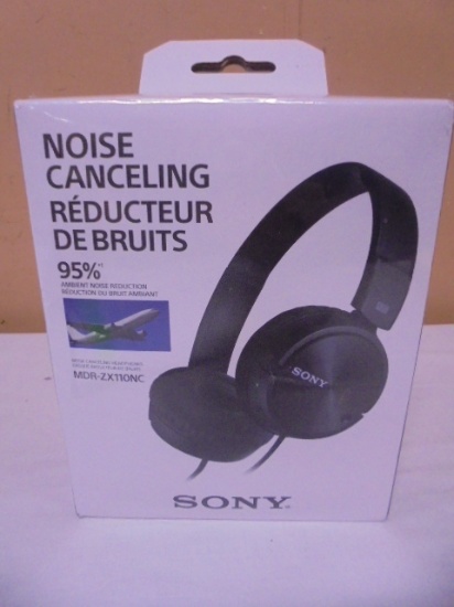 Set of Sony Noise Canceling Headphones