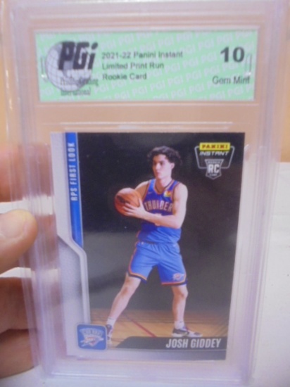 2021-22 Panini Instant Josh Giddey Limited Print Run Rookie Card