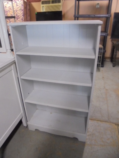 Solid Wood Painted Bookcase