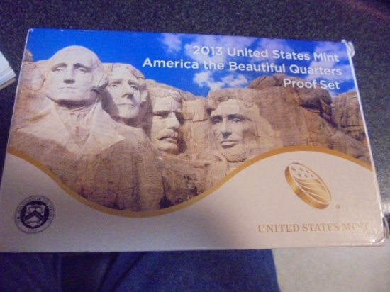 2013 US Mint America The Beautiful Quarters Proof Set