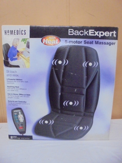 Homedics Back Expert 5-Motor Seat Massager w/ Heat