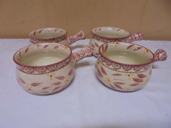 Set of 4 Temptations Old World 18oz Soup Bowls
