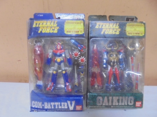 Eternal Force Com-Battler V & Gai King Action Figures