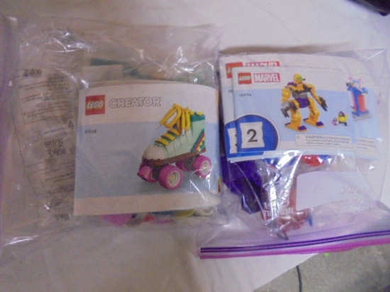 Lego Creator & Lego Marvel Building Sets
