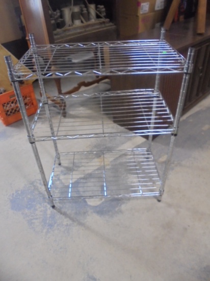 Stainless Steel 3 Tier Shelving Unit