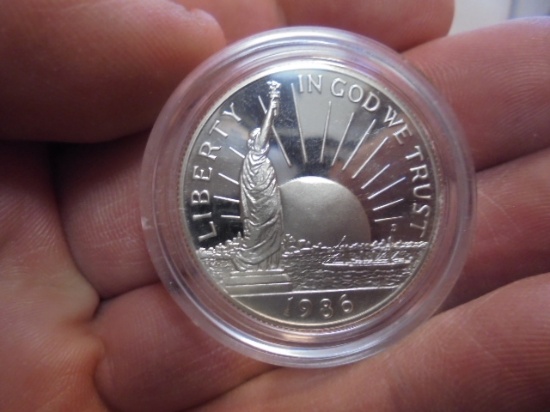 1986 Liberty Coins Silver Half Dollar