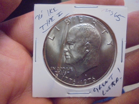 1976 Type 1 Bicentennial Eisenhower Dollar