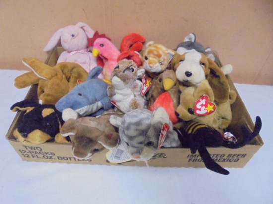 Group of 14 TY Beanie Babies
