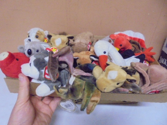 Group of 14 TY Beanie Babies