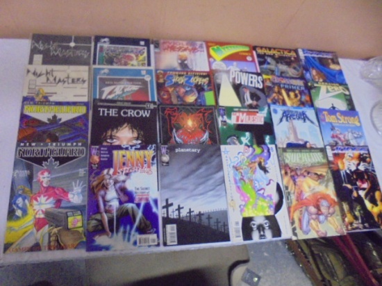 Large Group of Marvel Comic Books