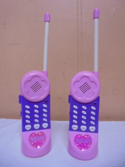 Set of Cordless Phone Walkie Talkies