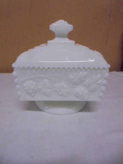 Vinatage Westmorland Beaded Grape Candy/Honey Dish