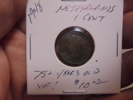 1948 Netherlands 1 Cent