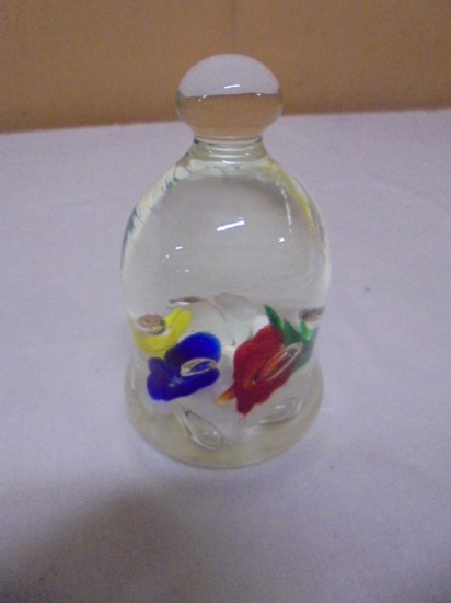 Vintage Maude & Bob St. Clair Art Glass Paperweight