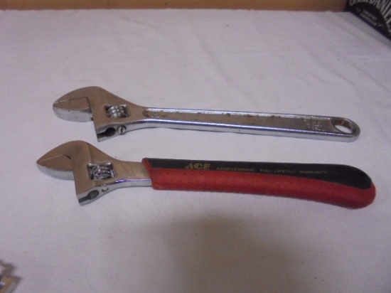 10in & 12in Adjustable Wrenches