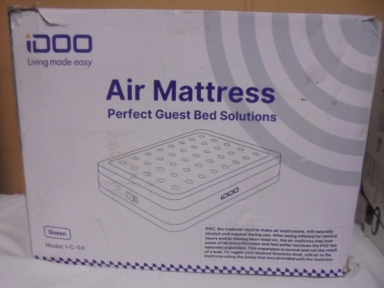 iDoo Model: 1-C-04 Queen Size Air Mattress