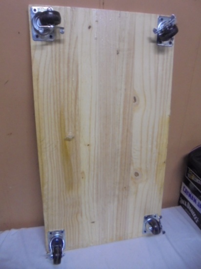 Wooden Rolling Platform