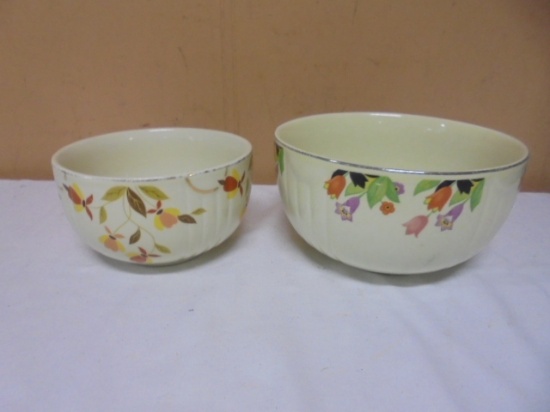 2 Vintage Jewel Tea Bowls