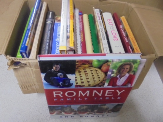 Large Group of Assorted Cookbooks