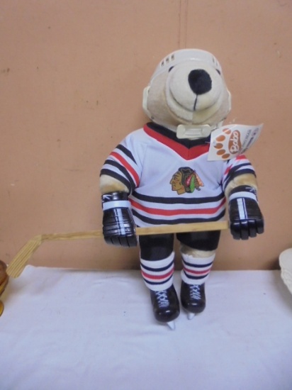 Chicago Blackhawks Bobo The Pro Bear