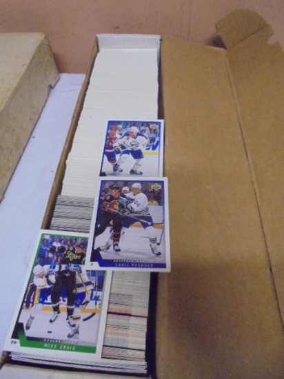 Large Box of Assorted NAL Hockey Cards