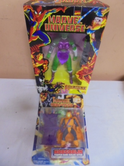Marvel Universe 10 "She Hulk & Hobgoblin" Action Figures