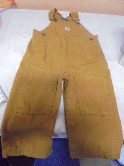 Pair of Brown Duck Carhartt Infant Bibs